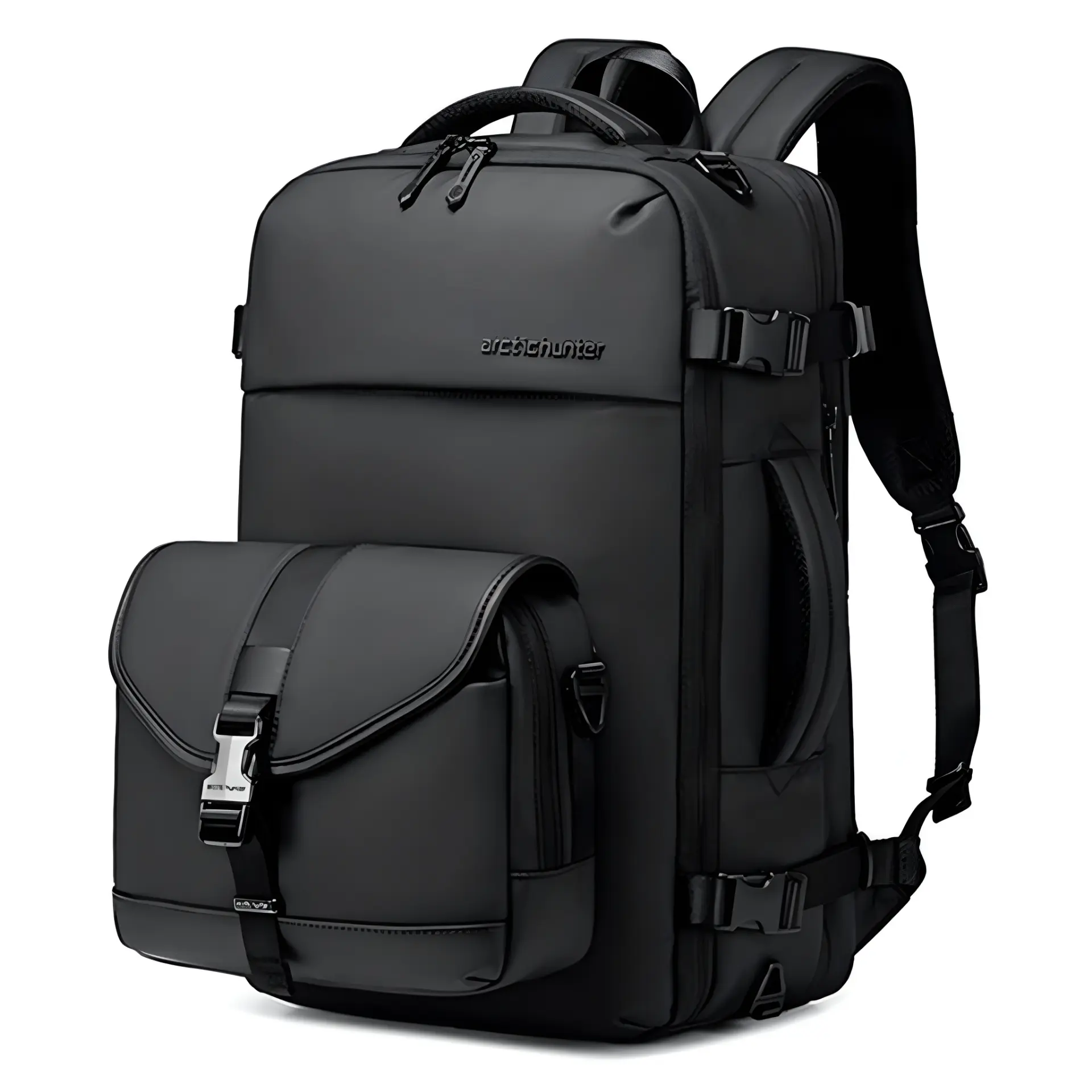 "Arctic Hunter" B00865 2-In-1 Expandable Large Capacity Backpack With Detachable Cross Shoulder Bag