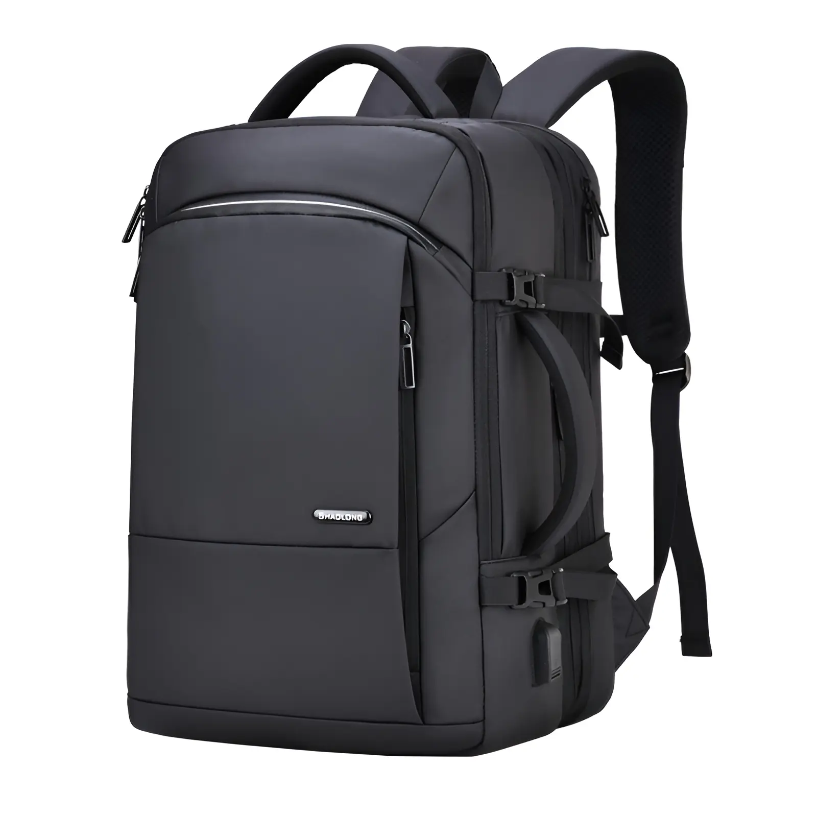 "Shaolong" 2020-2 Multifunctional + Expandable Backpack With Luggage Compartment