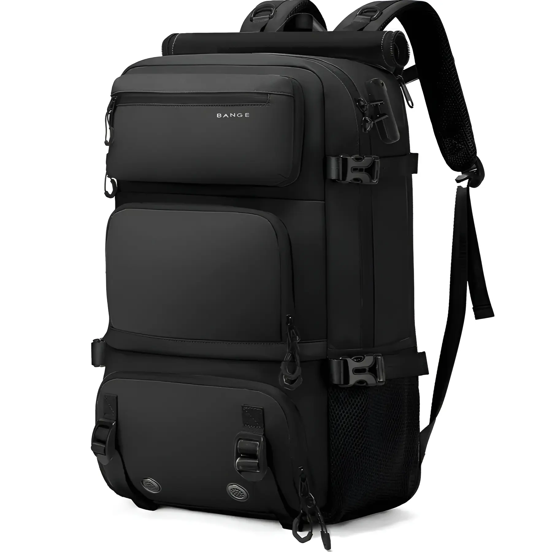 "Bange" BG-1810 Anti-Theft + 3-Way Carrying Large Capacity Backpack With Shoe Chamber & Detachable Crossbag