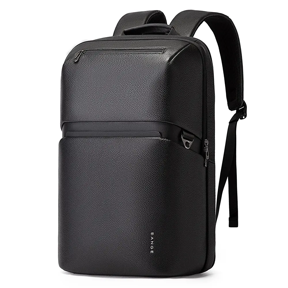 "Bange" BG-6625 Genuine Leather Slim Laptop Backpack With YKK Zipper
